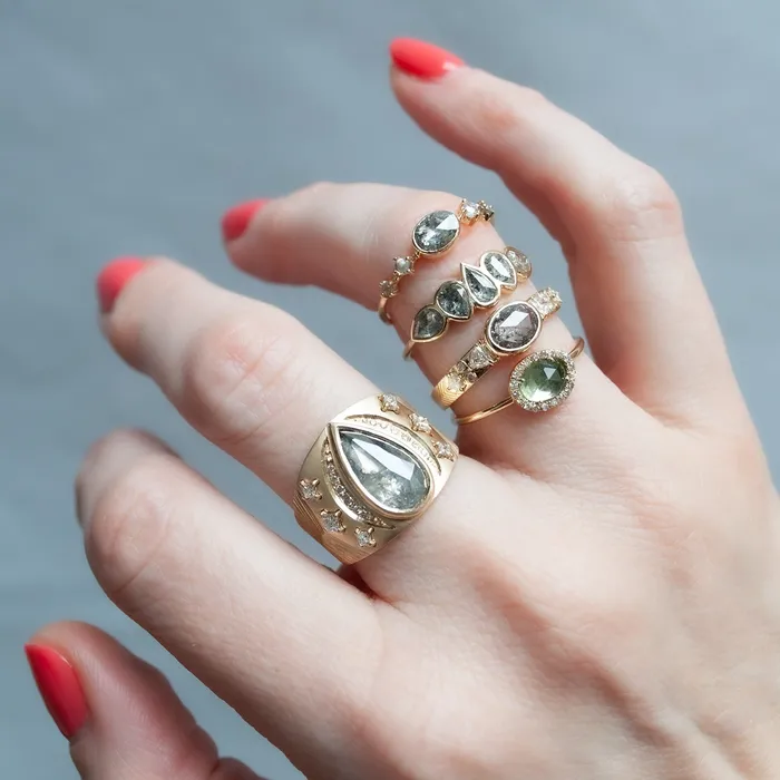Celine DAoust Rings Grand Diamond Vega Ring