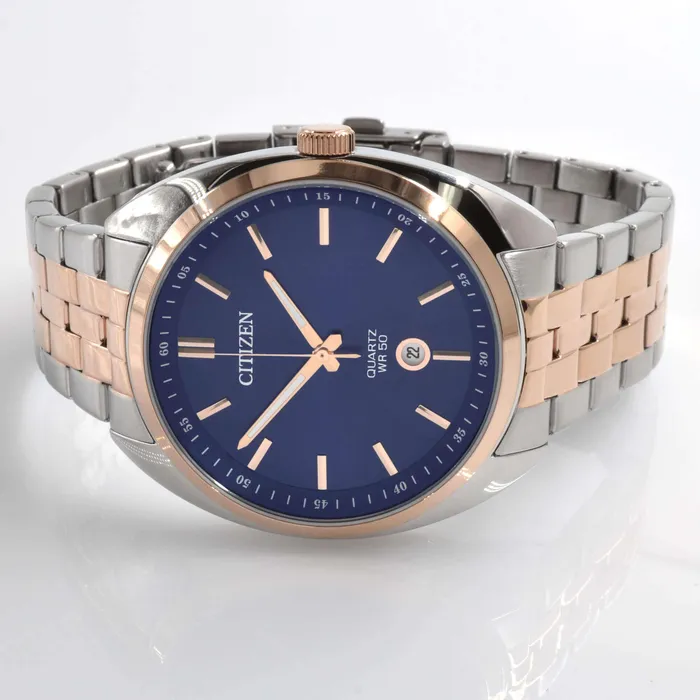 Citizen Bracelets Citizen Mens Watch Japanese Quartz Blue Dial Silver Steel Bracelet BI509653L Citizen Bracelets Citizen Mens Watch Japanese Quartz Blue Dial Silver Steel Bracelet BI509653L