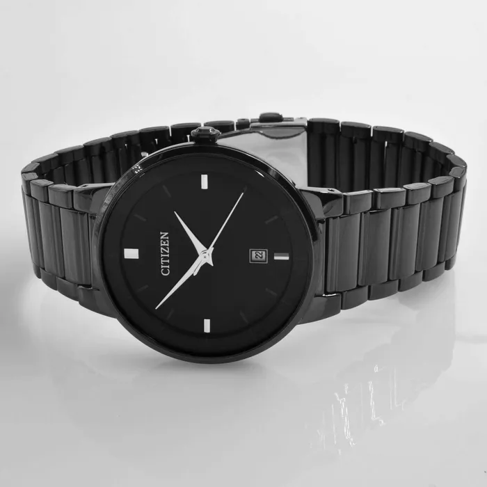 Citizen Mens Watch Japanese Quartz Black Stainless Steel Bracelet BI501750E Citizen Bracelets Citizen Mens Watch Japanese Quartz Black Stainless Steel Bracelet BI501750E Citizen Bracelets