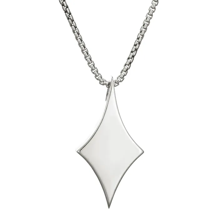 closebymejewelry Diamond Cremation Necklace in Sterling Silver Necklaces