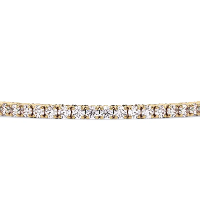 deBebians Bracelets 4 Carat Lab Grown Diamond Tennis Bracelet