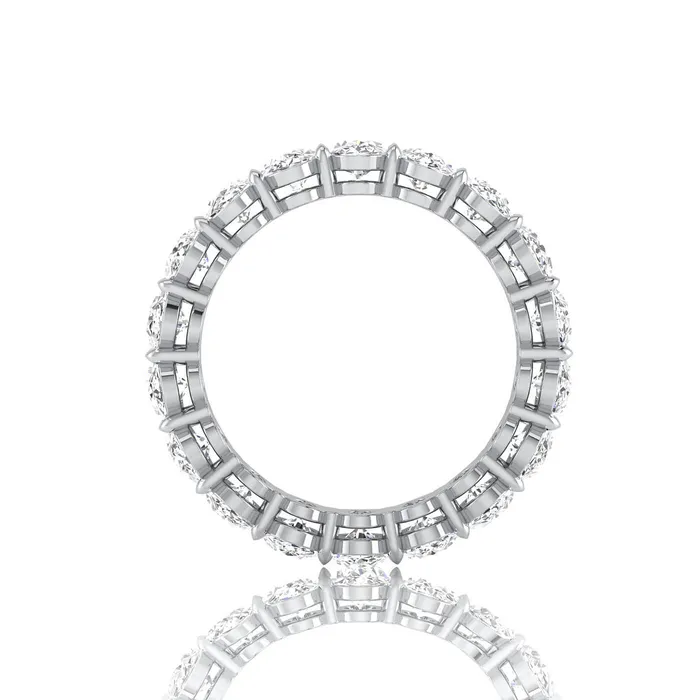 deBebians Rings Oval Lab Grown Diamond Eternity Ring 450cttw