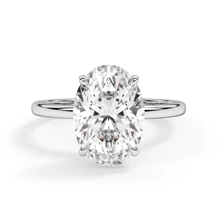 deBebians Rings Wrap Diamond Engagement Ring with Plain Band Yellow Wrap