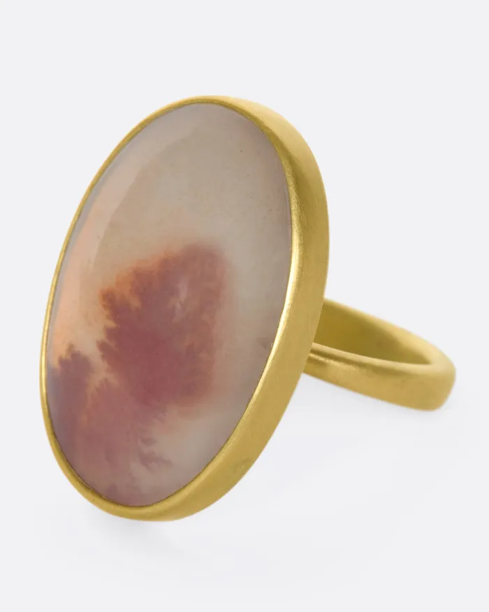 Dendritic Agate Doublet Ring LOLA BROOKS Rings