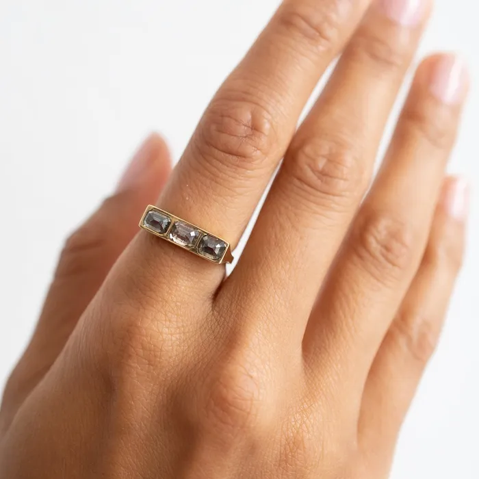 Desert Horizon Guardian Bar Ring Lauren Wolf Jewelry Rings