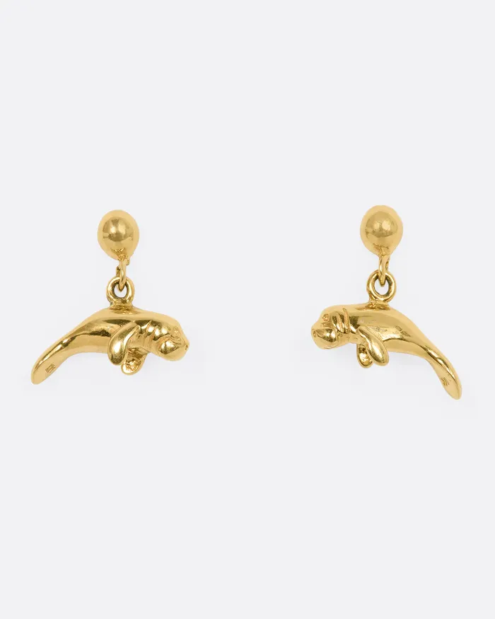 Earrings BRIMFIELD Manatee Drop Earrings