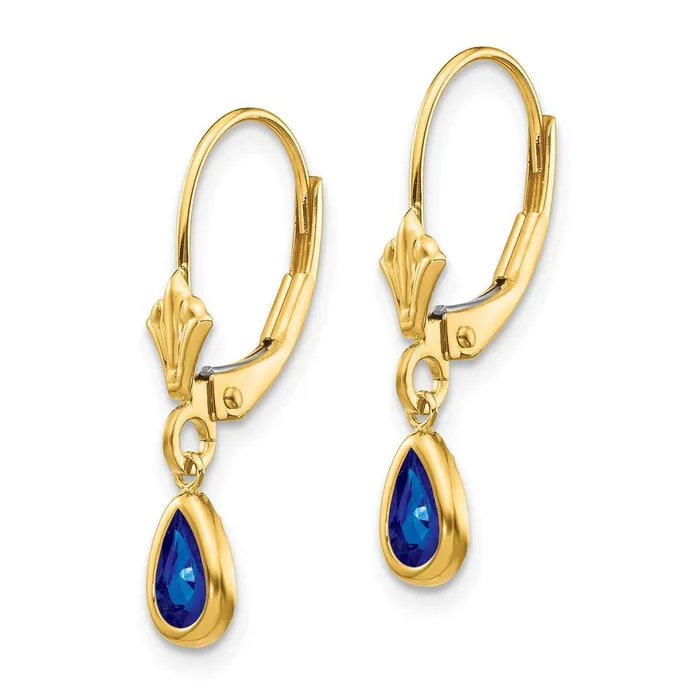 Earrings Jewelry 14k 6x4mm SeptemberSapphire Earrings Earrings Jewelry 14k 6x4mm SeptemberSapphire Earrings