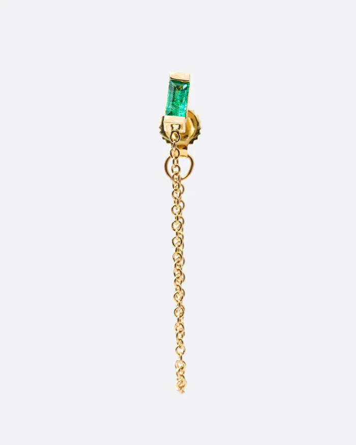 Emerald Chain Earring SELIN KENT Earrings