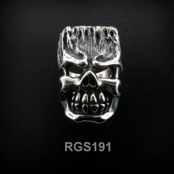 Frankn Chomps Skull Ring DCJ Rings