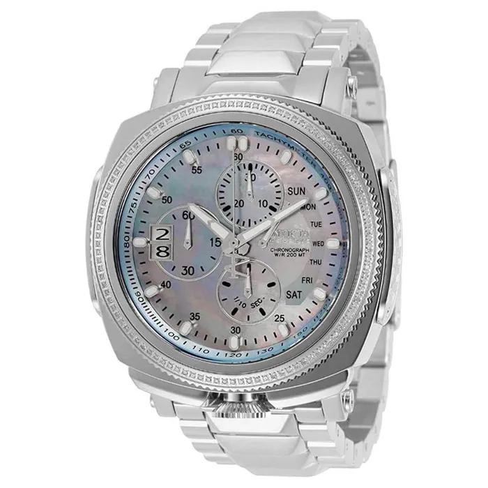Invicta Bracelets Invicta Mens Chronograph Watch Reserve Russian Diver MOP Dial Bracelet 30998 Invicta Bracelets Invicta Mens Chronograph Watch Reserve Russian Diver MOP Dial Bracelet 30998