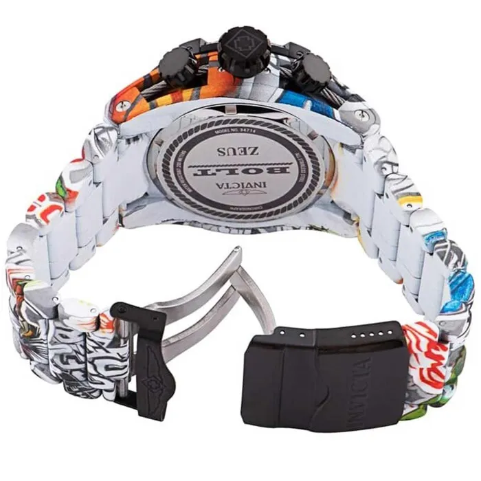 Invicta Invicta Mens Quartz Watch Bolt Chronograph Mother of Pearl Dial Bracelet 34714 Bracelets Invicta Invicta Mens Quartz Watch Bolt Chronograph Mother of Pearl Dial Bracelet 34714 Bracelets