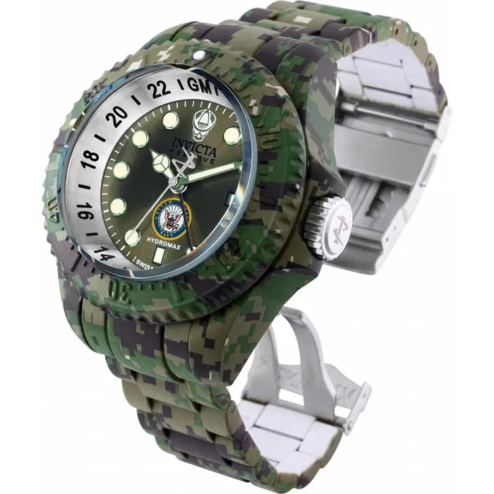 Invicta Invicta Mens Quartz Watch US Navy Green Dial Stainless Steel Bracelet 35322 Bracelets Invicta Invicta Mens Quartz Watch US Navy Green Dial Stainless Steel Bracelet 35322 Bracelets