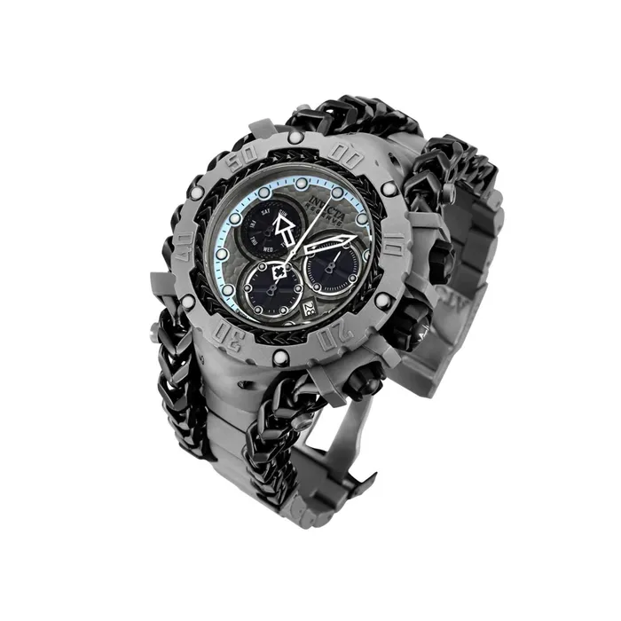 Invicta Mens Watch Gladiator Chronograph Rotating Bezel Grey Bracelet 37259 Invicta Bracelets Invicta Mens Watch Gladiator Chronograph Rotating Bezel Grey Bracelet 37259 Invicta Bracelets
