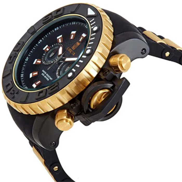 Invicta Rings Invicta Mens Chrono Watch Jason Taylor Two Tone Black and Yellow Gold Strap 23719 Invicta Rings Invicta Mens Chrono Watch Jason Taylor Two Tone Black and Yellow Gold Strap 23719