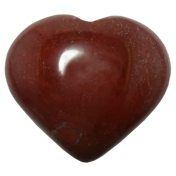 Necklaces Red Jasper Heart Passion Hot Love Crystal Satin Crystals