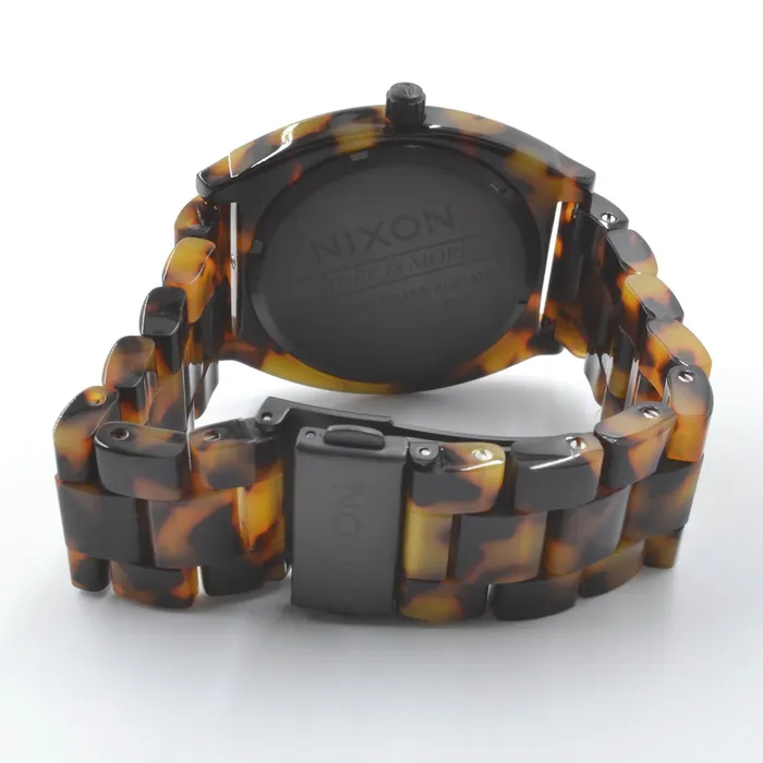 Nixon A3272587 Mens Time Teller Acetate Citron Face Tortoise Bracelet Watch NIXON Bracelets Nixon A3272587 Mens Time Teller Acetate Citron Face Tortoise Bracelet Watch NIXON Bracelets