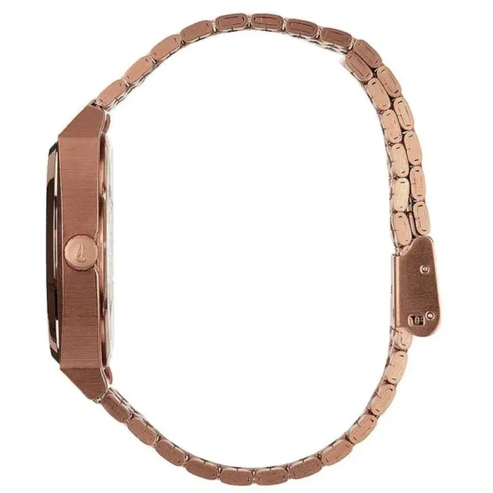 Nixon Unisex Watch Time Teller Black Dial Rose Gold Steel Bracelet Quartz A0452598 NIXON Bracelets Nixon Unisex Watch Time Teller Black Dial Rose Gold Steel Bracelet Quartz A0452598 NIXON Bracelets