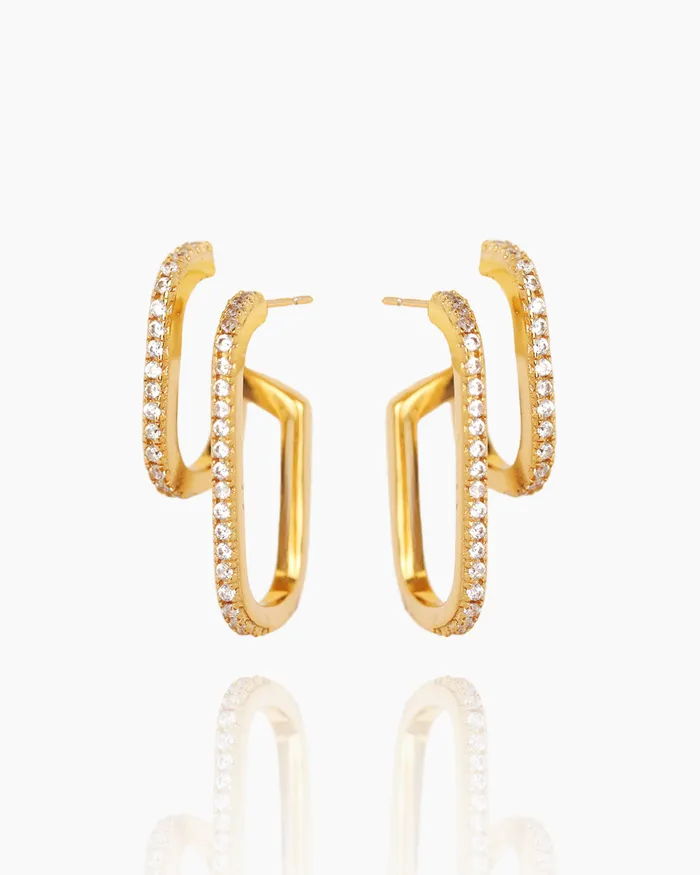 Penny Pairs PreStyled Sets Laura Gold Hoops