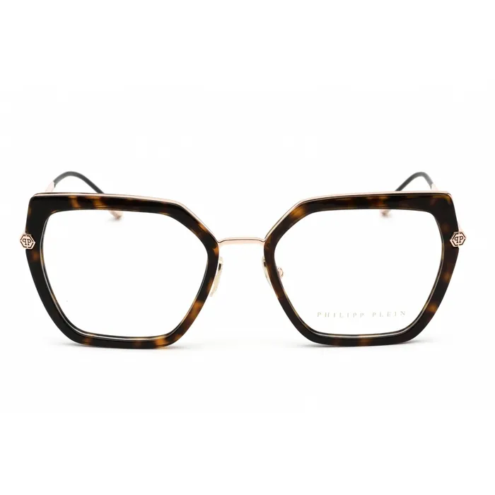 Philipp Plein Earrings Philipp Plein Womens Eyeglasses Shiny Copper Gold Butterfly Frame VPP036S 08FC