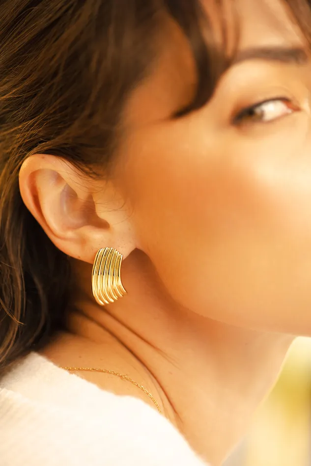 PreStyled Sets Penny Pairs Patricia Gold Studs PreStyled Sets Penny Pairs Patricia Gold Studs