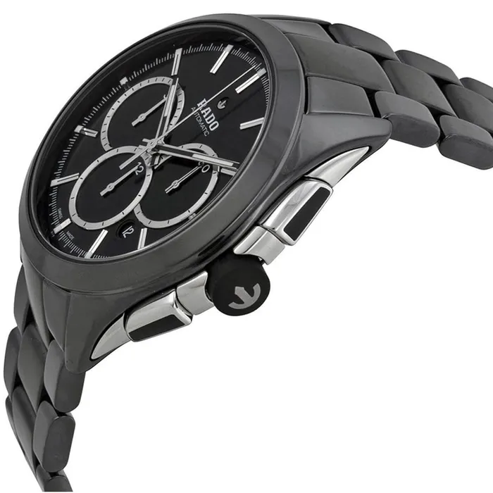 RADO Bracelets Rado Mens Chronograph Watch HyperChrome Black Dial Bracelet R32275152 RADO Bracelets Rado Mens Chronograph Watch HyperChrome Black Dial Bracelet R32275152