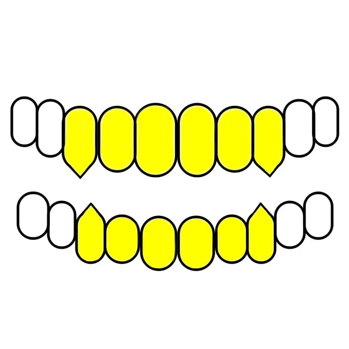 Real 10K Gold FourOpen Vampire Fang Custom Grillz Bling Cartel Admin Rings