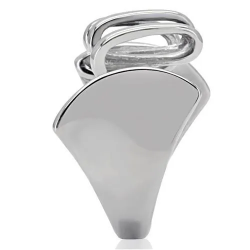 Rings Alamode TK145 High polished no plating Stainless Steel Ring with No Stone