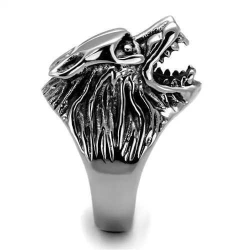 Rings Alamode TK1957 High polished no plating Stainless Steel Ring with No Stone