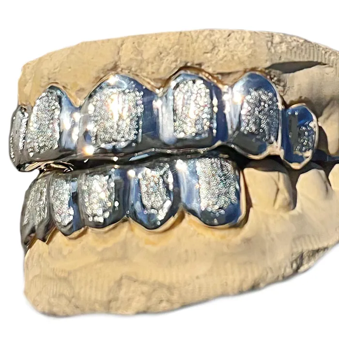 Rings Bling Cartel Admin 925 Sterling Silver Diamond Dust With White Border Custom Grillz Rings Bling Cartel Admin 925 Sterling Silver Diamond Dust With White Border Custom Grillz
