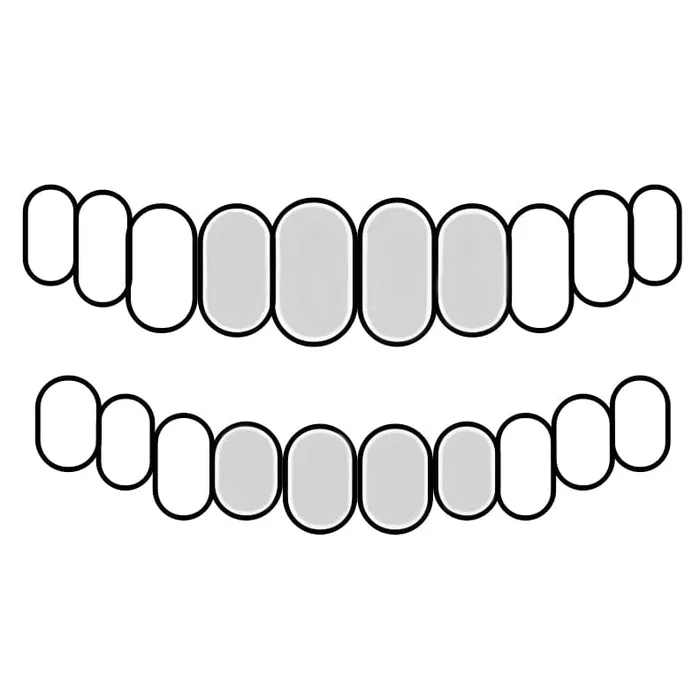 Rings Bling Cartel Admin 925 Sterling Silver Diamond Dust With White Border Custom Grillz
