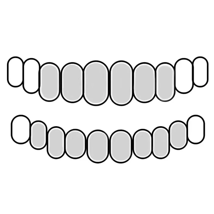 Rings Bling Cartel Admin 925 Sterling Silver Diamond Dust With White Border Custom Grillz