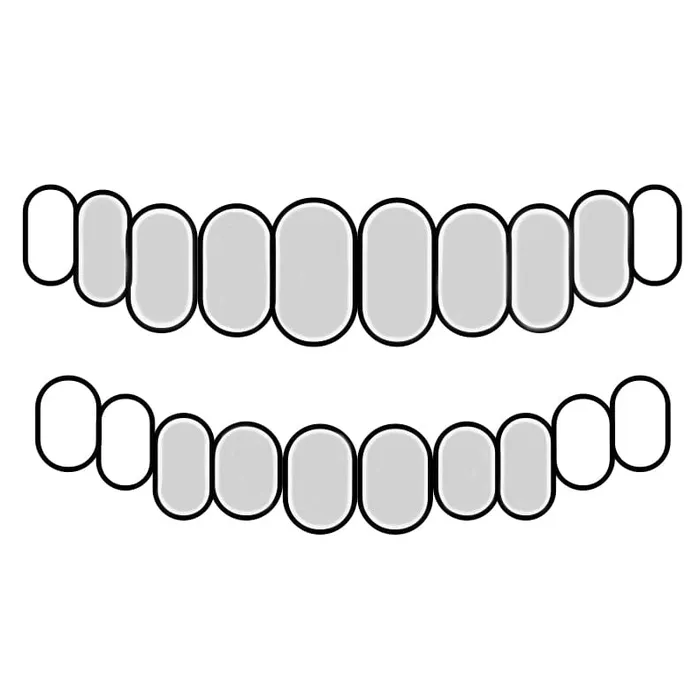 Rings Bling Cartel Admin 925 Sterling Silver Diamond Dust With White Border Custom Grillz