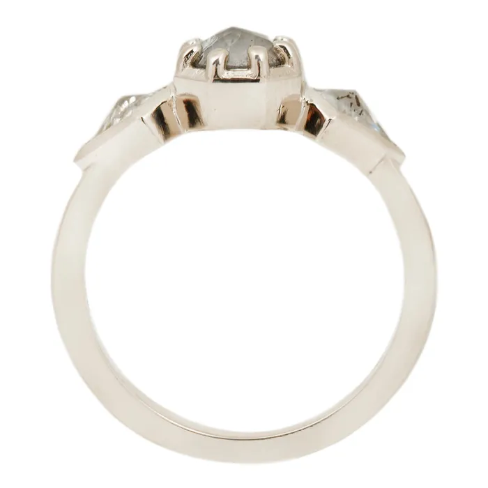 Rings Lauren Wolf Jewelry Shooting Star Three Stone Ring