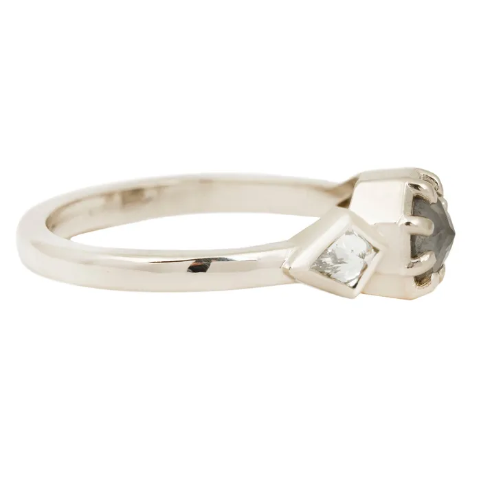 Rings Lauren Wolf Jewelry Shooting Star Three Stone Ring