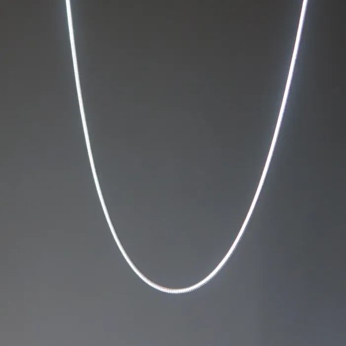 Satin Crystals Necklaces Silver Plated Chain Necklace Simply Splendid Snake