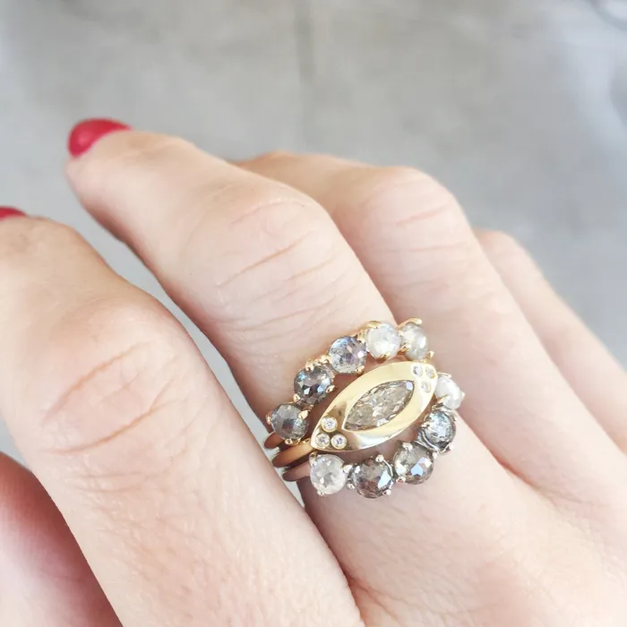 Scosha Rings White Gold Indira Ring