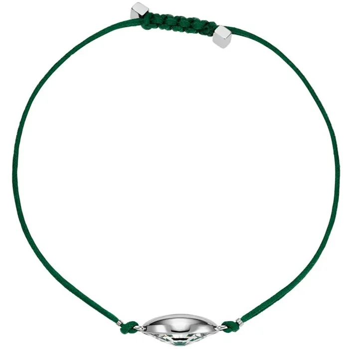 Swarovski Womens Bracelet Power Green Evil Eye Adjustable Cord 5551805 Swarovski Bracelets