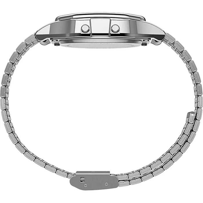Timex Bracelets Timex Unisex Watch T80 PacMan Grey Digital Dial Silver Tone Bracelet TW2U31900YB Timex Bracelets Timex Unisex Watch T80 PacMan Grey Digital Dial Silver Tone Bracelet TW2U31900YB