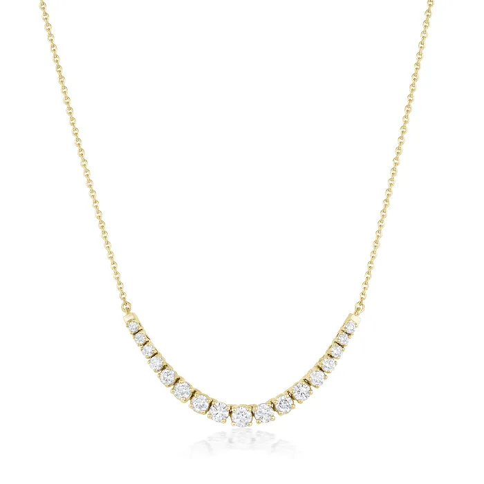 Venus White Diamond Graduated Necklace Marrow Fine Necklaces