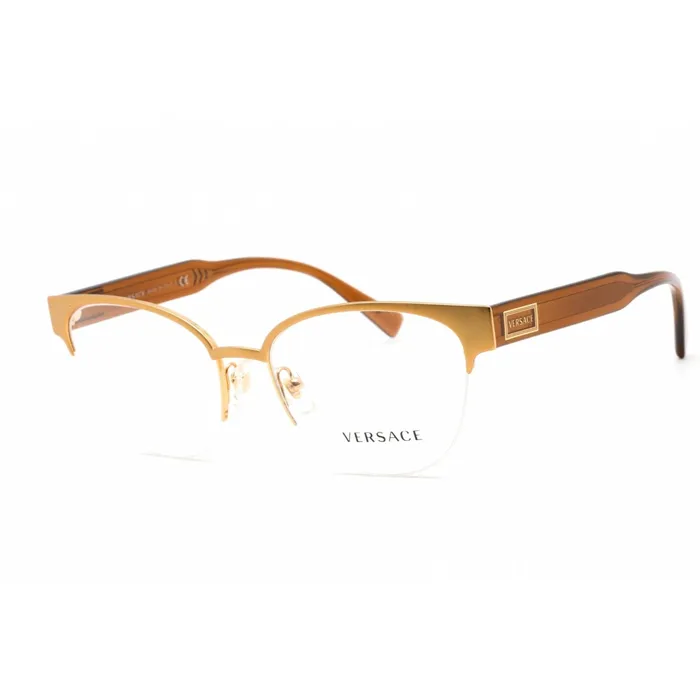 Versace Earrings Versace Womens Eyeglasses Half Rim Cat Eye Matte Gold Metal Frame 0VE1265 1410 Versace Earrings Versace Womens Eyeglasses Half Rim Cat Eye Matte Gold Metal Frame 0VE1265 1410