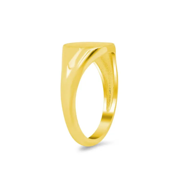 Womens Square Signet Ring Small deBebians Rings
