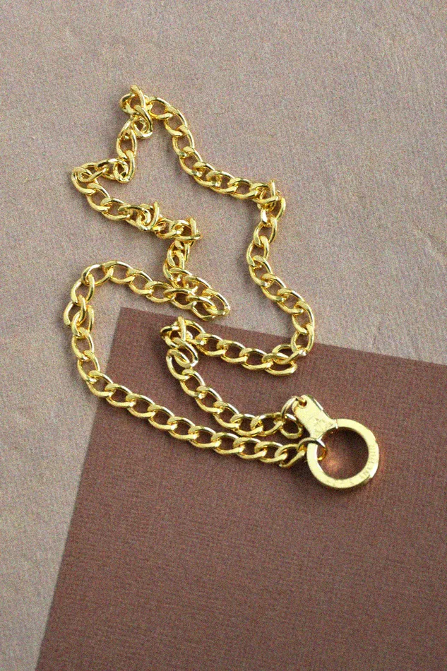 Air Anchor Necklaces Sterling Silver Heritage Chain Necklace with Cuff Keeper Air Anchor Necklaces Sterling Silver Heritage Chain Necklace with Cuff Keeper