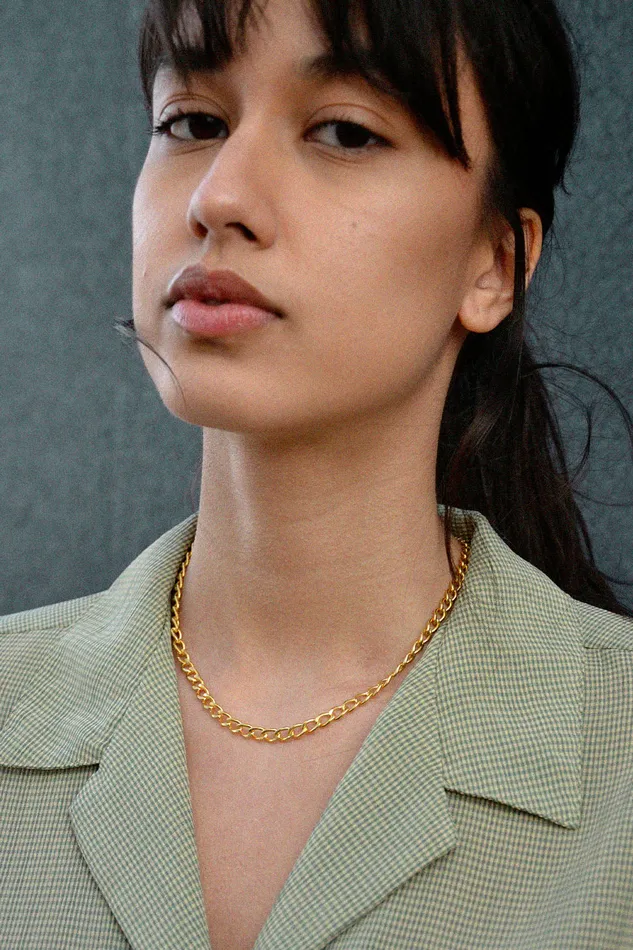Air Anchor Necklaces Sterling Silver Heritage Chain Necklace with Cuff Keeper Air Anchor Necklaces Sterling Silver Heritage Chain Necklace with Cuff Keeper