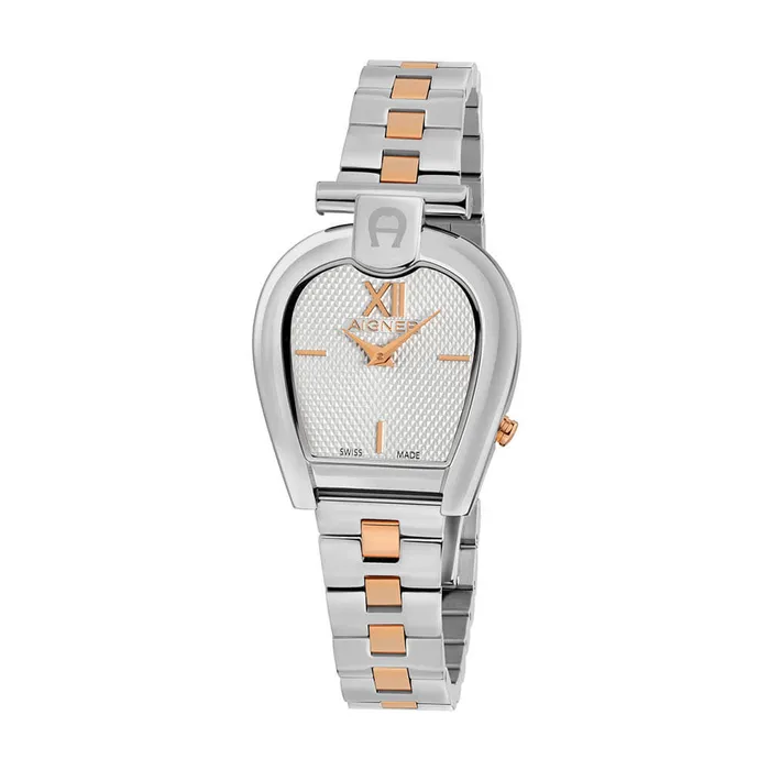 Bracelets Aigner Aigner Sassari Womens Silver Dial Stainless SteelRose Gold Bracelet Watch Bracelets Aigner Aigner Sassari Womens Silver Dial Stainless SteelRose Gold Bracelet Watch