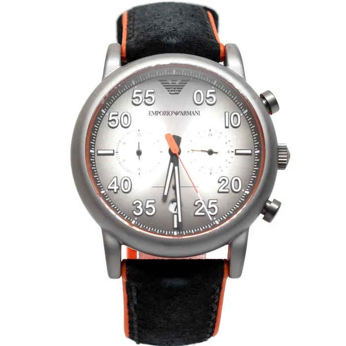 Bracelets Emporio Armani Emporio Armani Mens Watch Chronograph Stainless Steel Case With Gray Matte Finished Gray Dial With Date Indicator Bracelets Emporio Armani Emporio Armani Mens Watch Chronograph Stainless Steel Case With Gray Matte Finished Gray Dial With Date Indicator