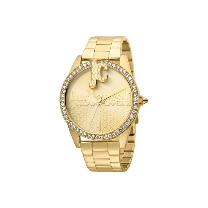 Bracelets Just Cavalli Just Cavalli Ladies Watch Ip Gold Case Bracelet