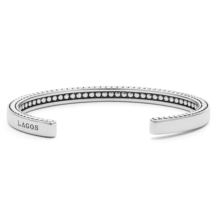 Bracelets LAGOS Anthem Silver Cuff Bracelet 6mm