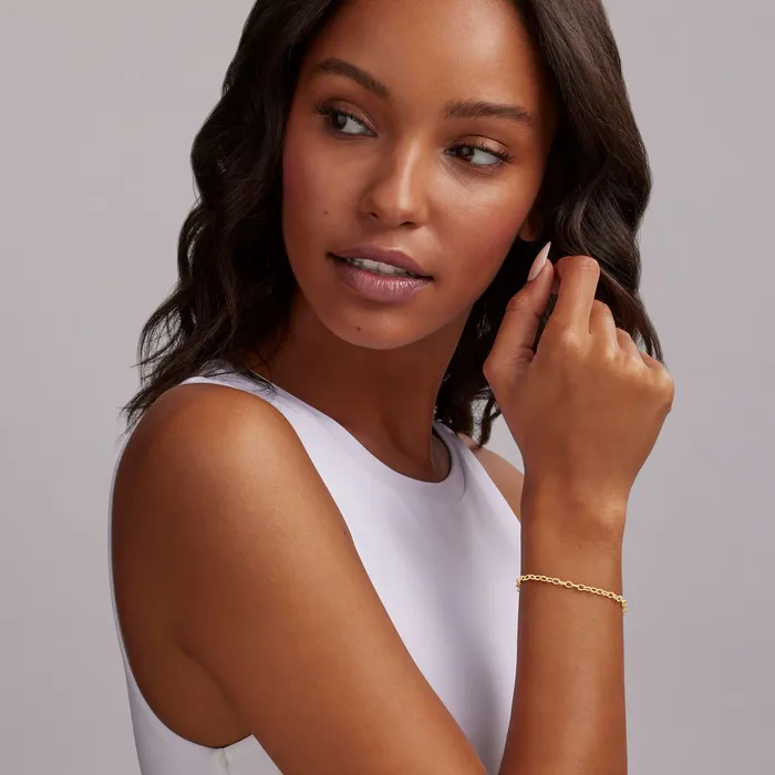 Bracelets LAGOS Signature Caviar 18K Gold Petite Link Bracelet Bracelets LAGOS Signature Caviar 18K Gold Petite Link Bracelet