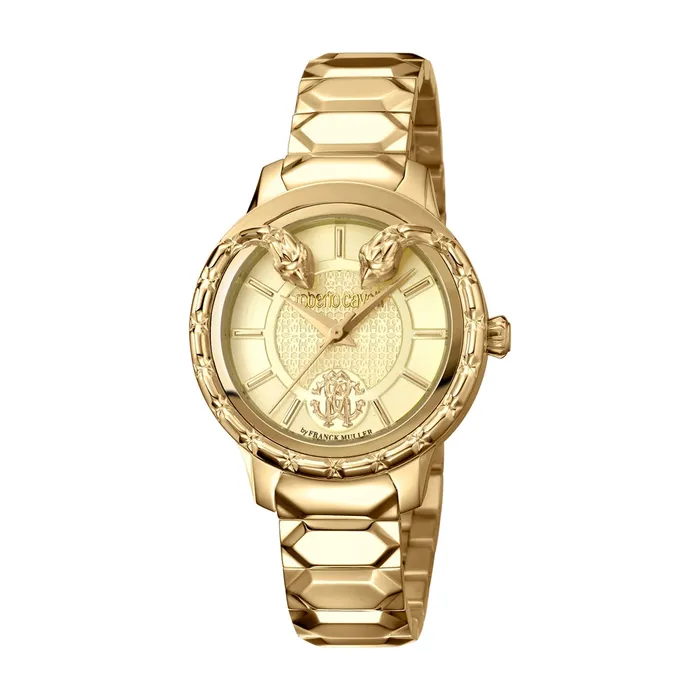 Bracelets Roberto Cavalli Roberto Cavalli Ladies Watch Gold With Metal Bracelet Case Dial Bracelets Roberto Cavalli Roberto Cavalli Ladies Watch Gold With Metal Bracelet Case Dial