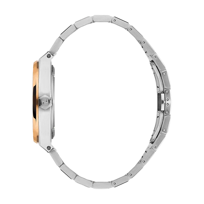 Bracelets Saint Honore Saint Honore New Haussmann Gents Blue Dial Two Tone Stainless Steel Bracelet Watch Bracelets Saint Honore Saint Honore New Haussmann Gents Blue Dial Two Tone Stainless Steel Bracelet Watch